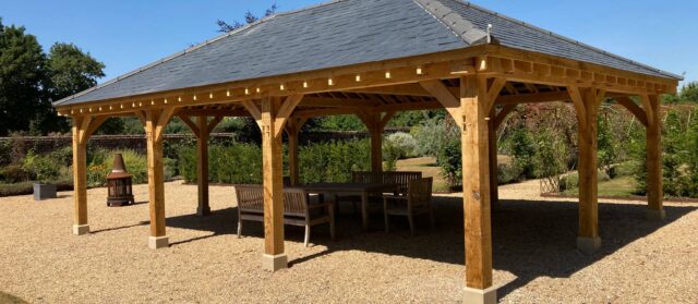 Fabulous Oak Gazebo